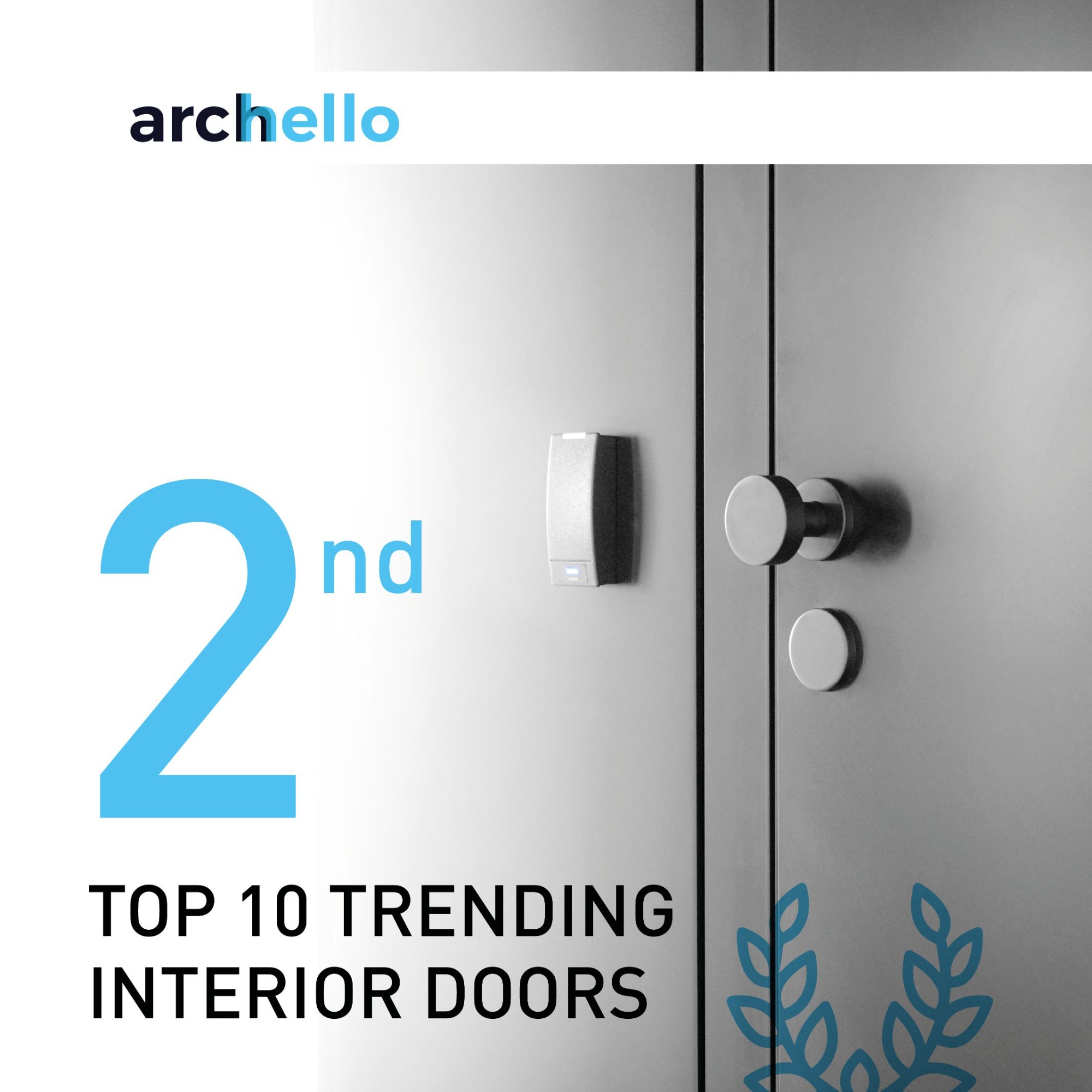 Jsme v žebříčku TOP 10 trending výrobců interiérových dveří