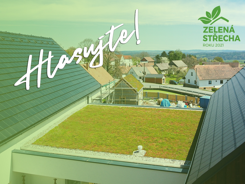 Hlasujte pro náš projekt v soutěži Zelená střecha roku!