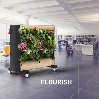 Představujeme mobilní živou stěnu Flourish