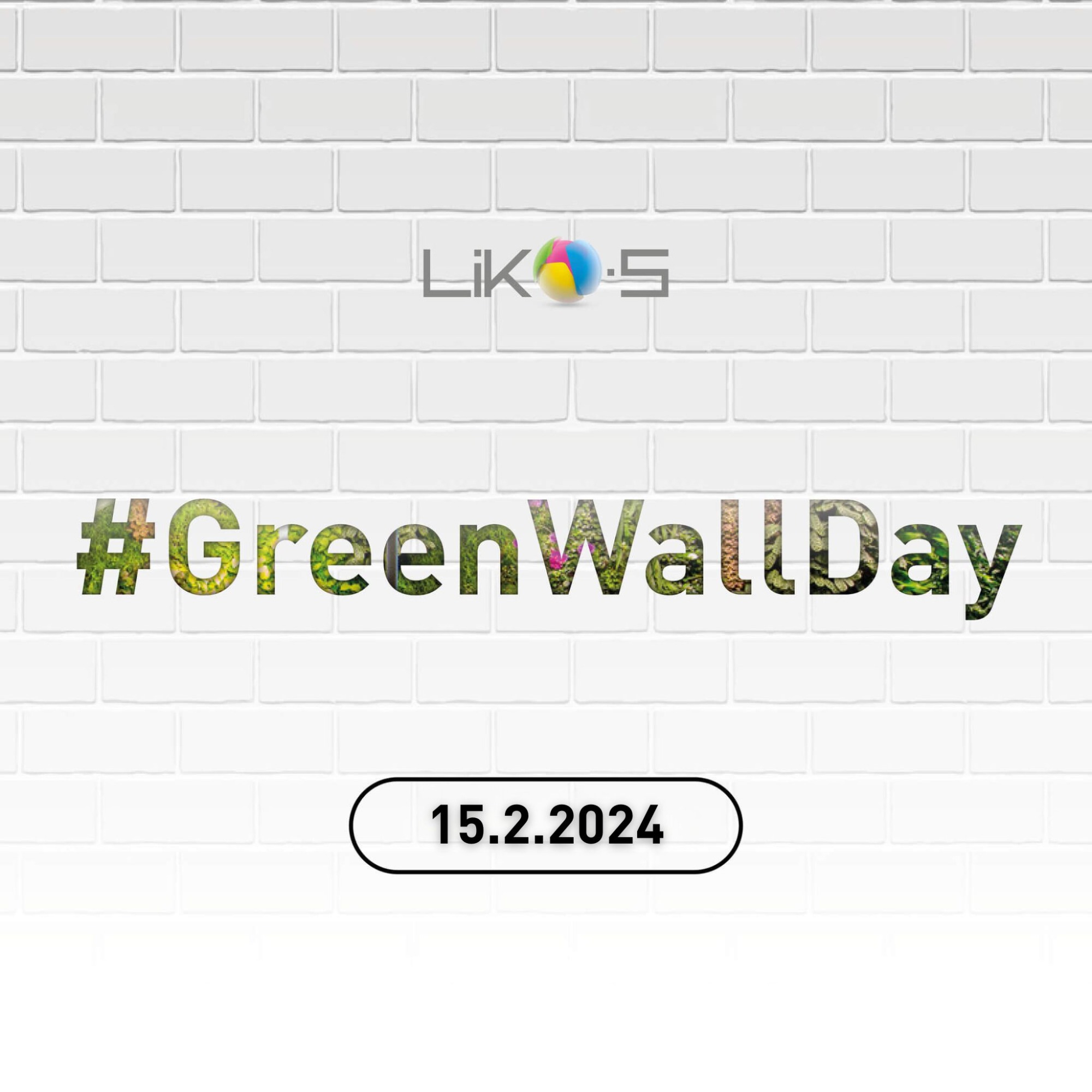 Mezinárodní den zelených stěn - 15. února